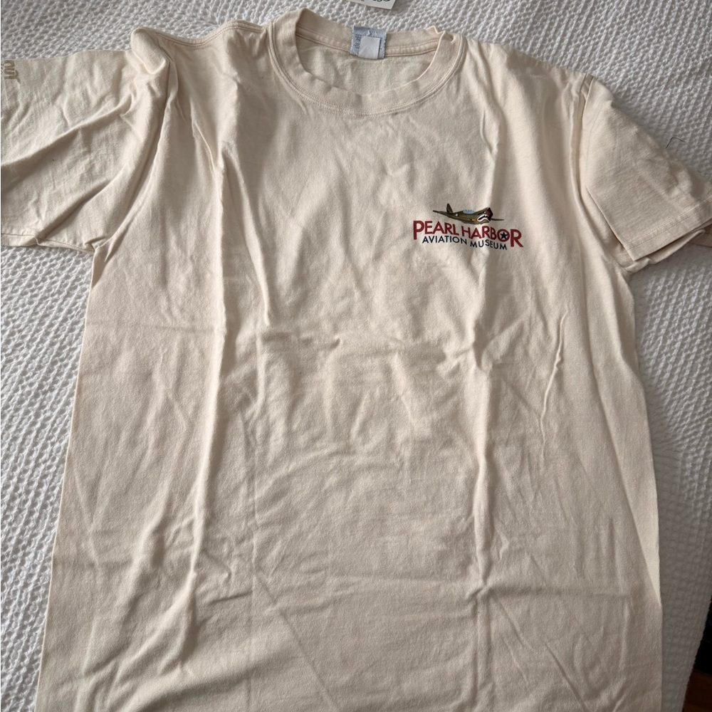 Pearl Harbor museum Cream T-Shirt
